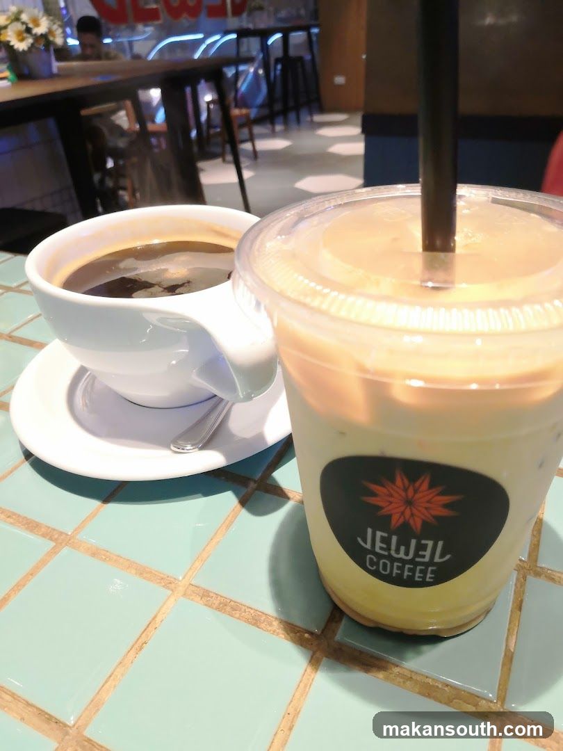 Coffee Drinks at Jewel Coffee