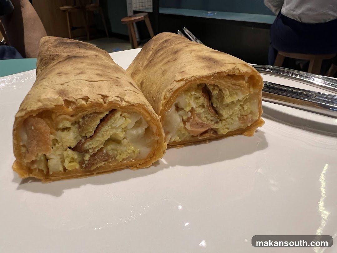 Egg and Ham Wrap