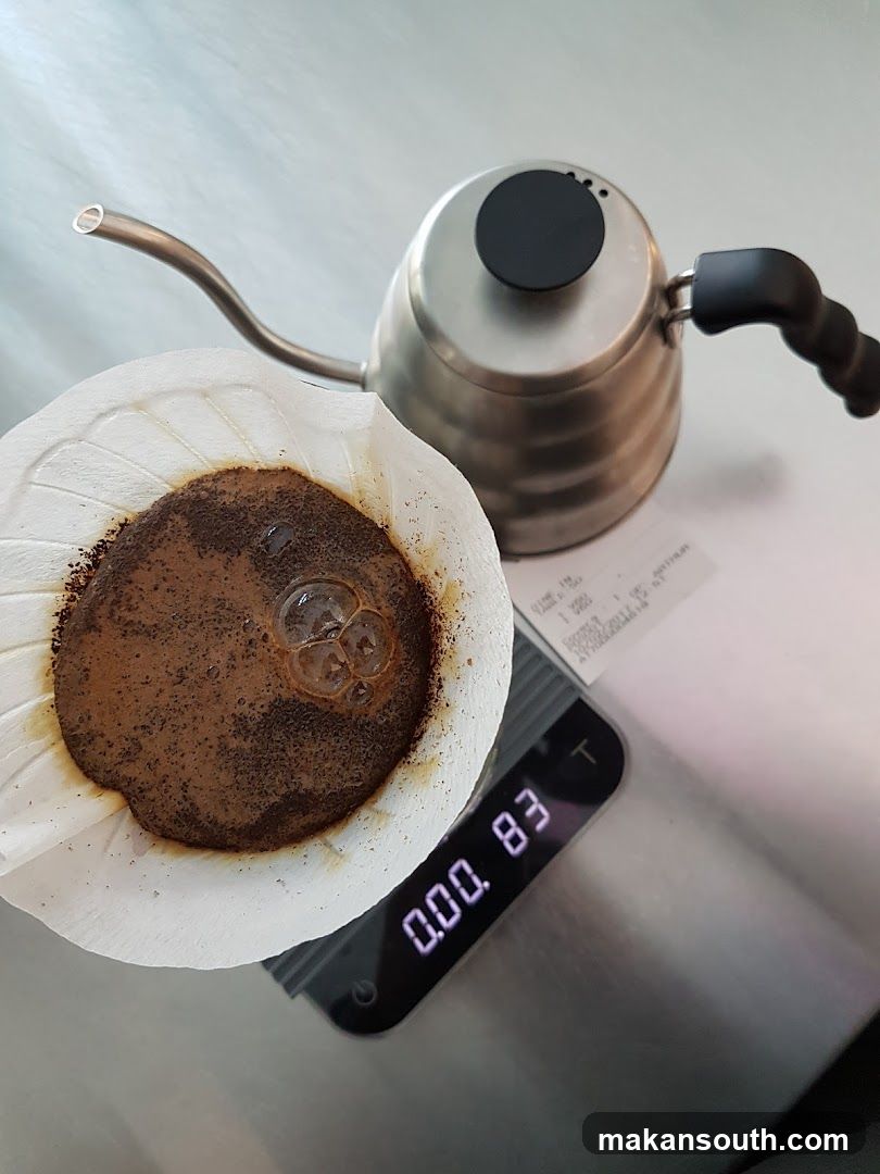 Pour Over Coffee Brewing