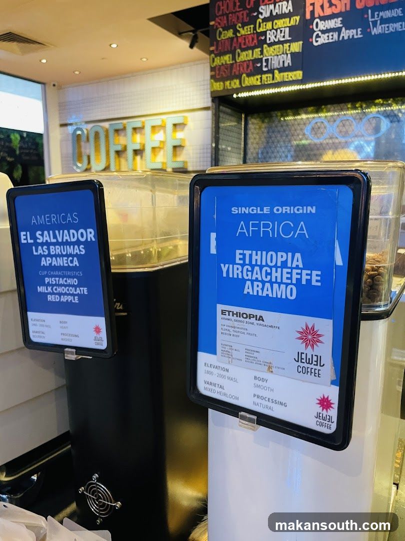 Coffee Bean Display