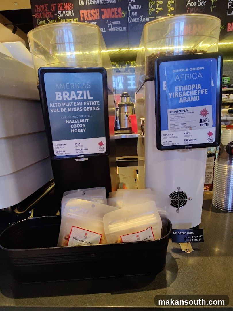 Coffee Beans Display