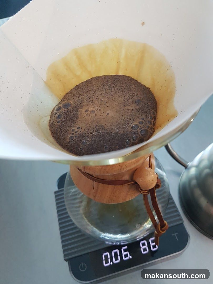 Pour Over Coffee Brewing