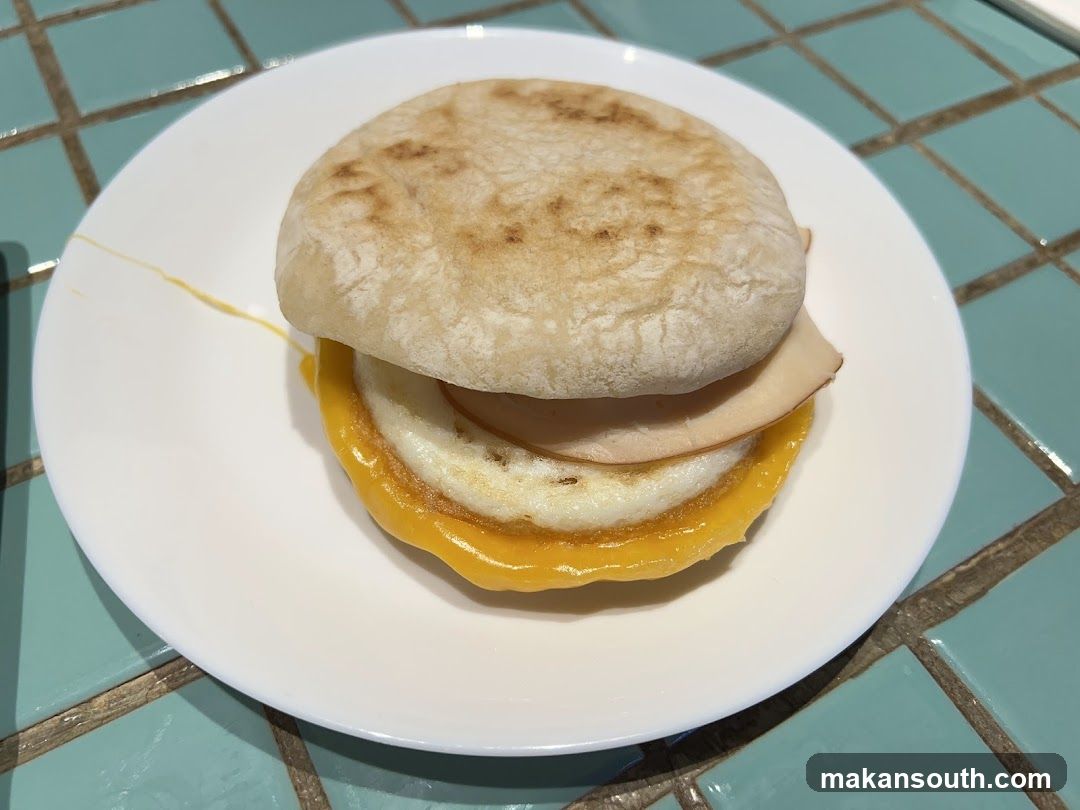 Breakfast Sandwich on English Muffin