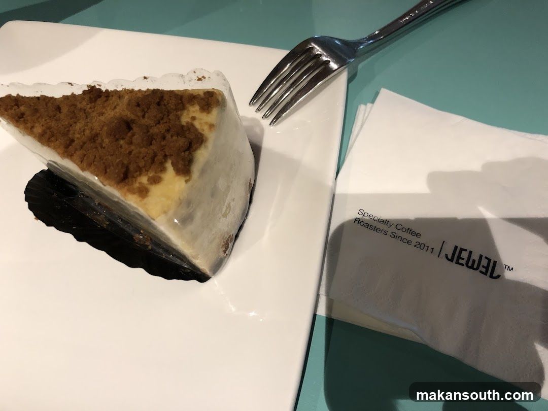 Cake Slice with Fork and Napkin