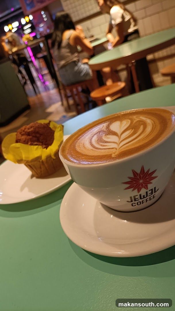 Coffee and Muffin at Jewel Coffee