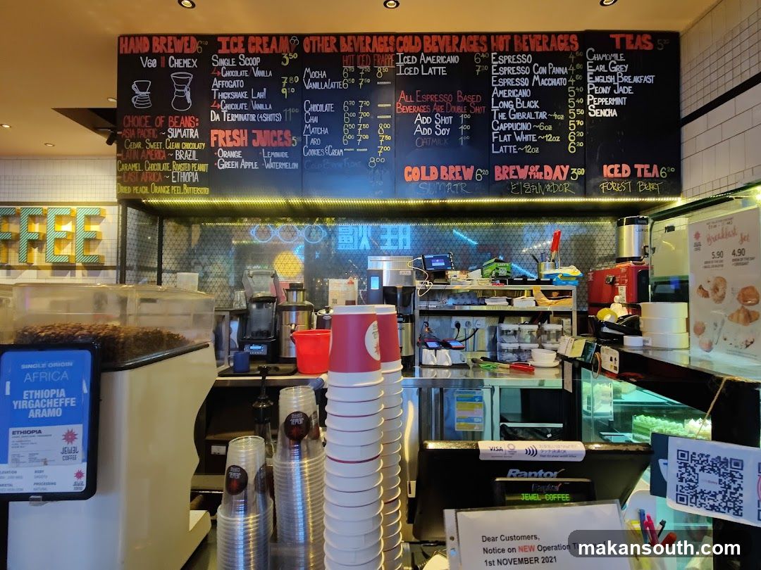 Coffee Shop Interior View