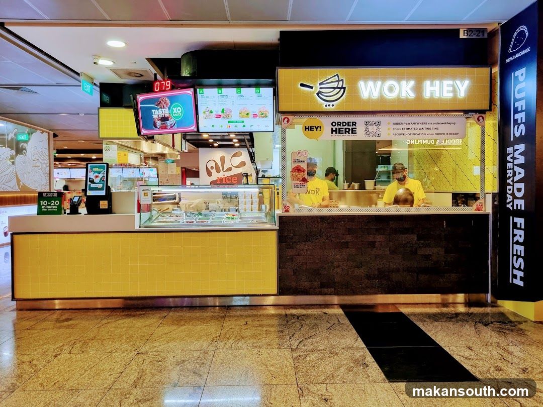 Food Stall Interior View