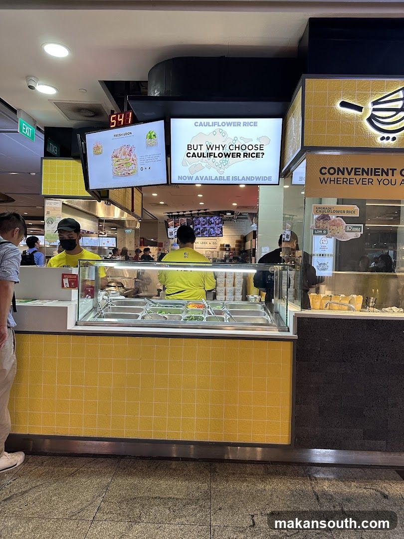 Cauliflower Rice Food Stall