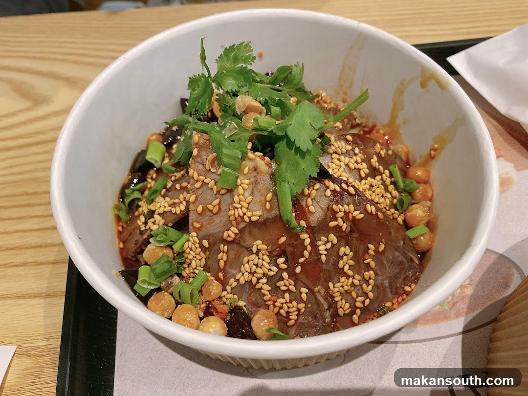 Spicy Beef Slaw Bowl