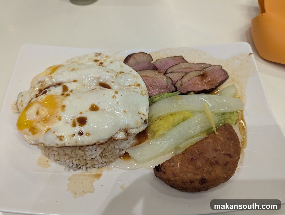 Fried Rice with Egg and Meat