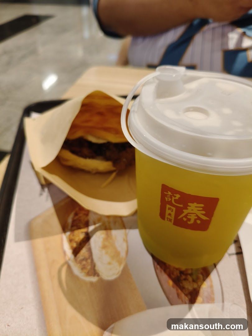 Food and Drink on a Tray