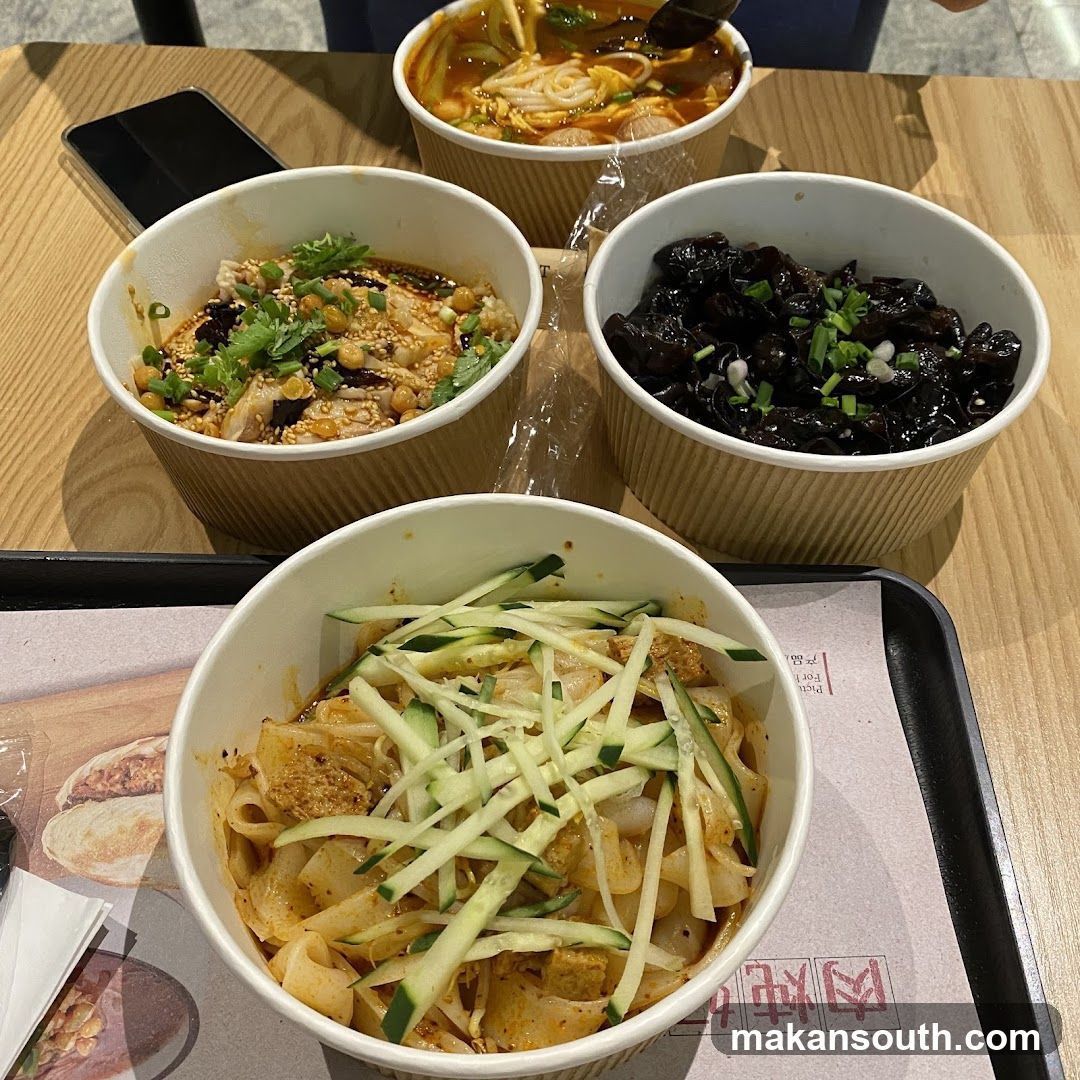 Noodle Bowls on a Table