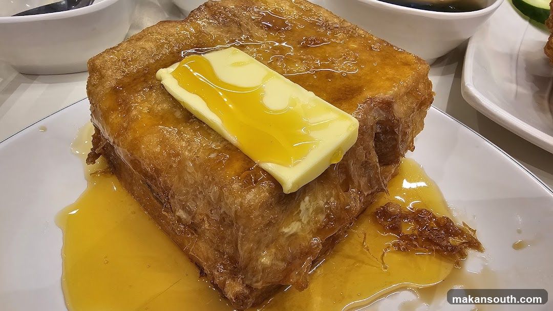 Buttered French Toast with Syrup