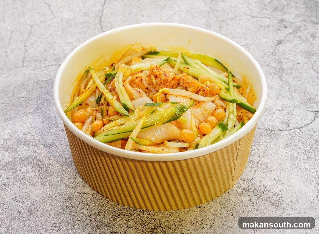 Spicy Noodle Bowl with Vegetables