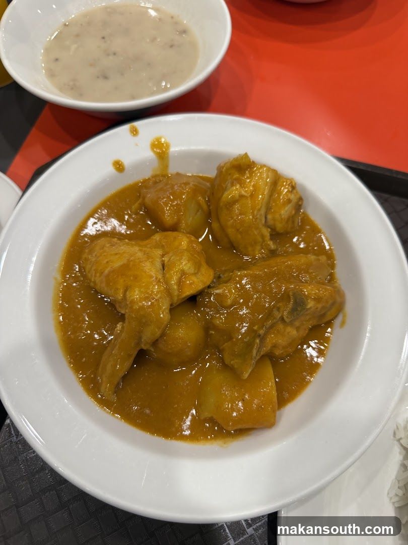 Curry Dish with Side Sauce