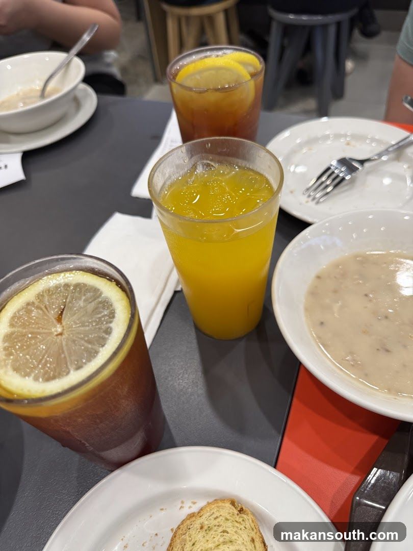 Breakfast Table Setting