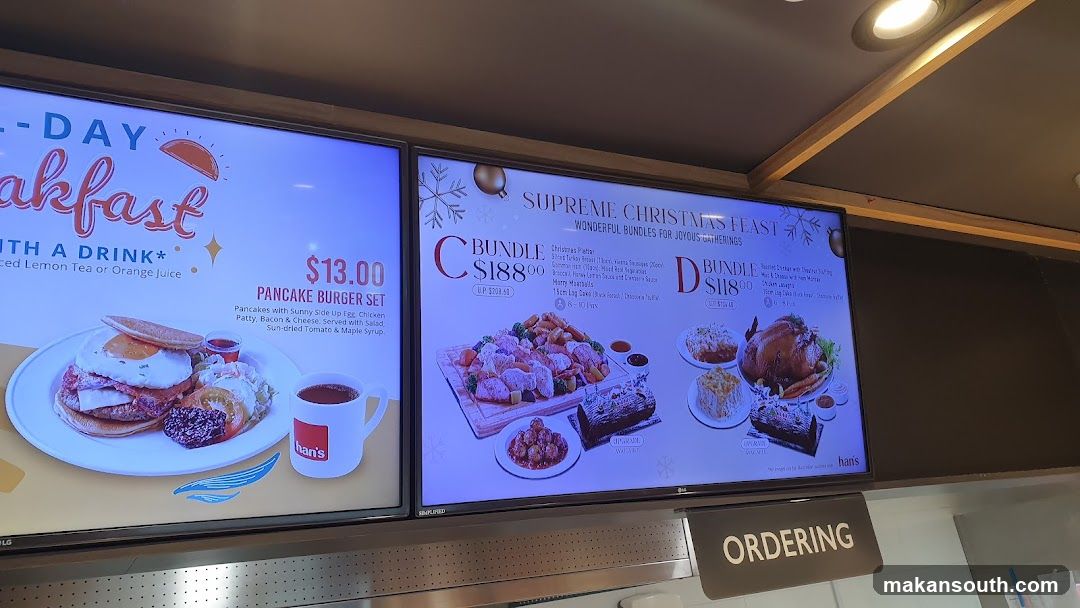 Food Menu Display Board