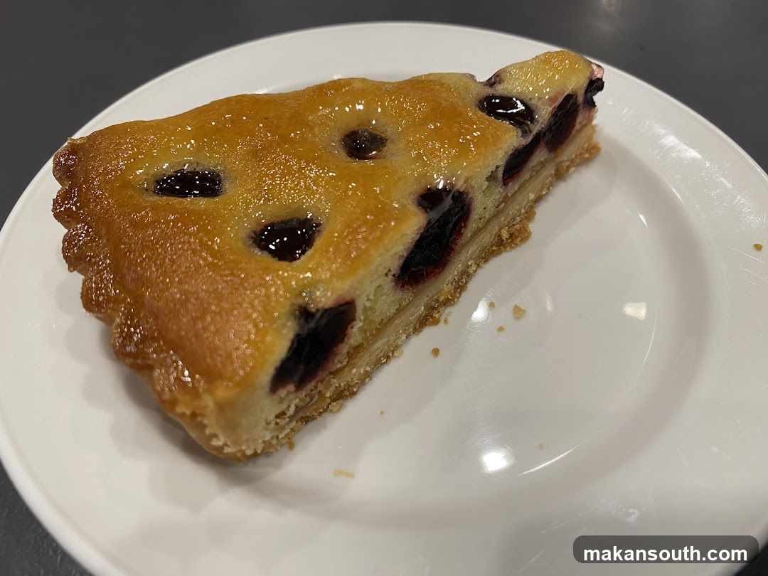 Blueberry Tart Slice