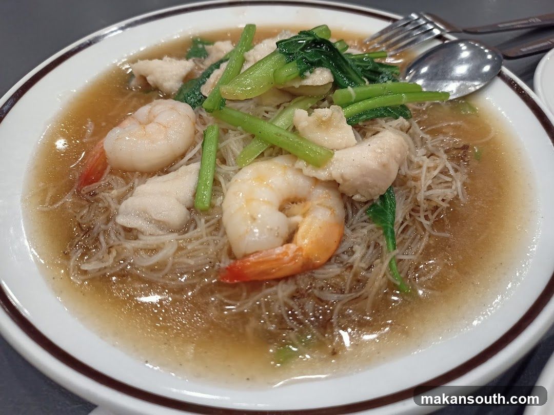 Shrimp and Vegetable Noodle Soup