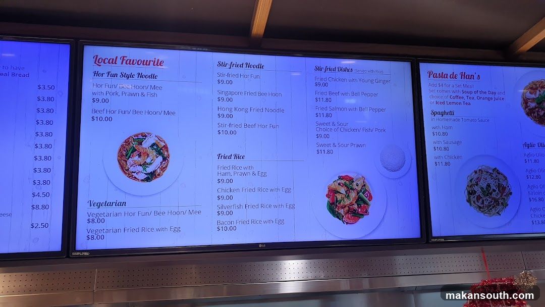 Asian Restaurant Menu Board
