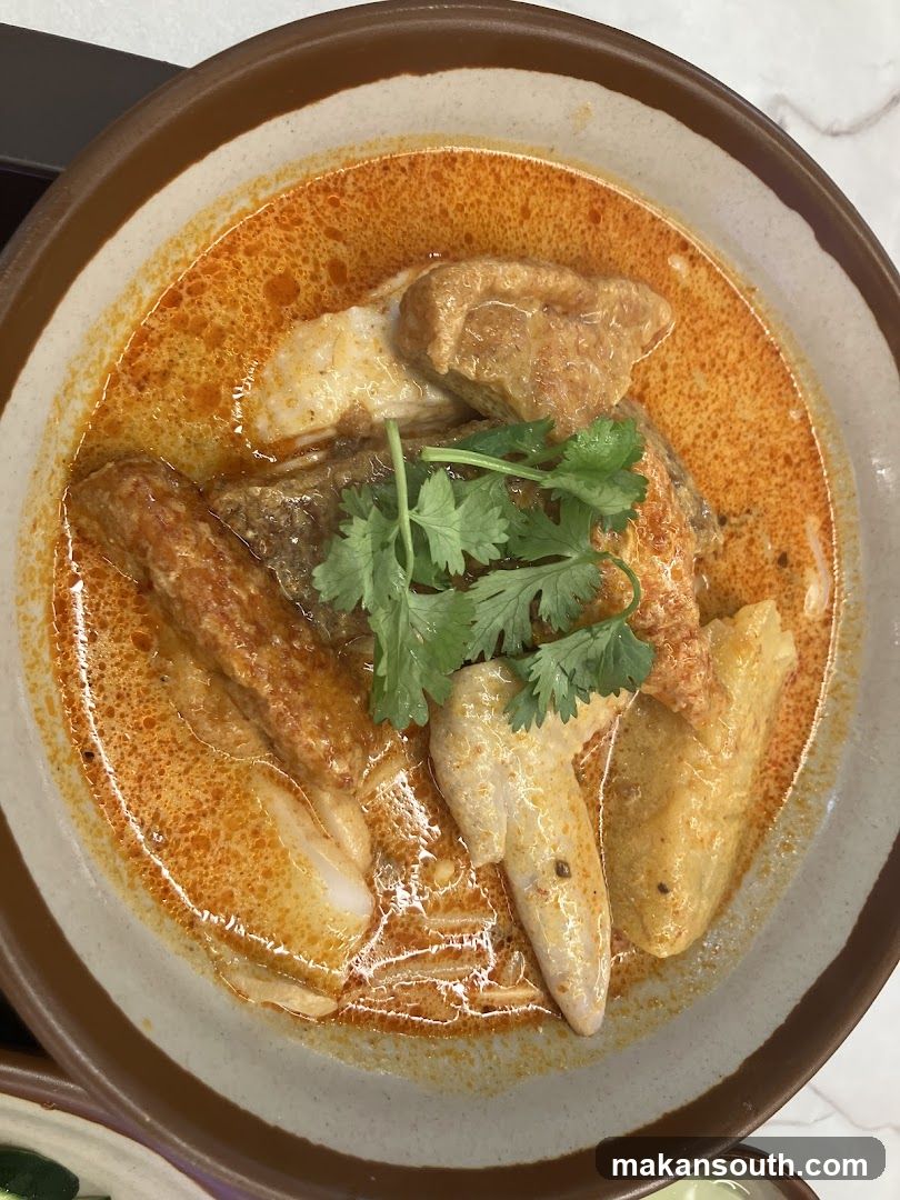 Curry Dish with Fish and Tofu