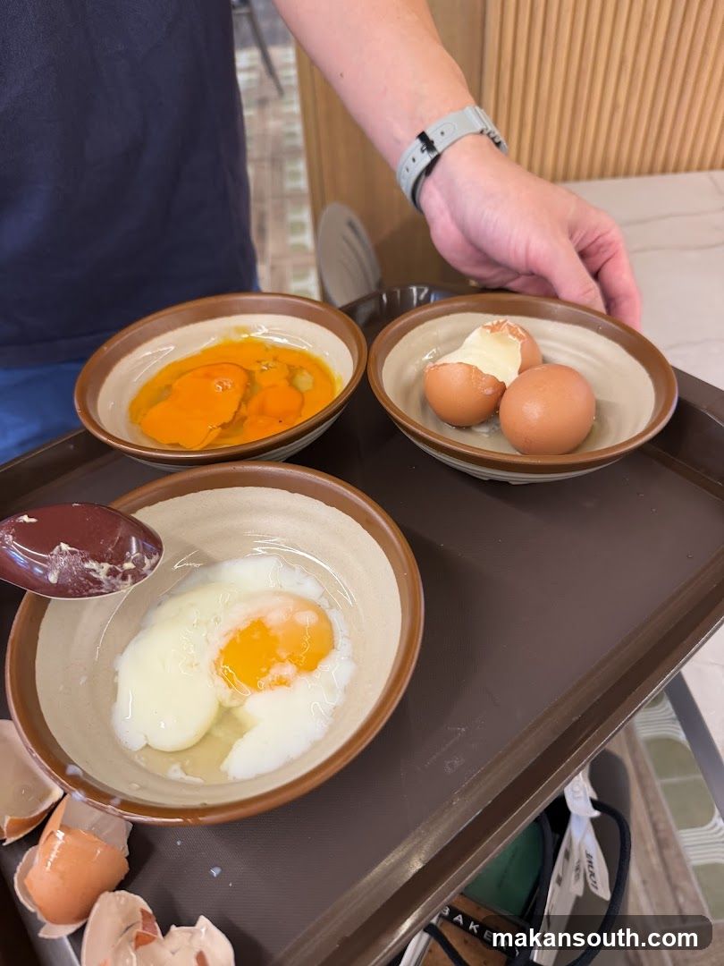 Egg Preparation Scene