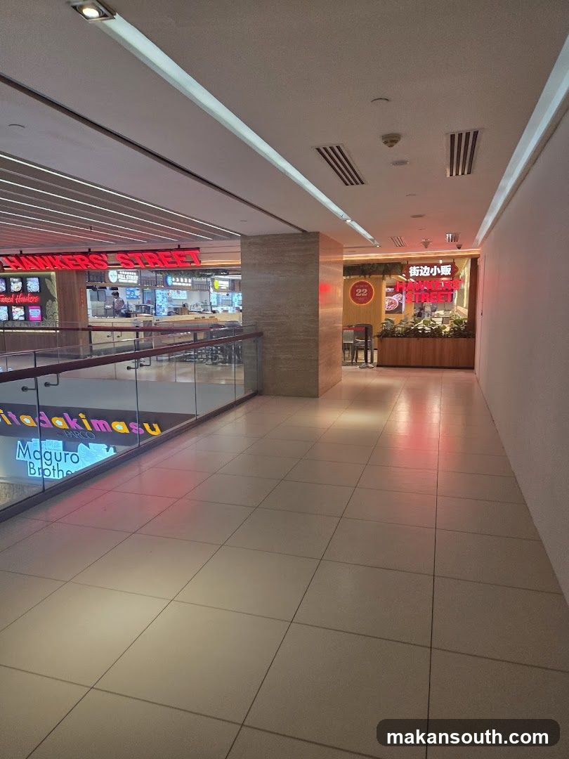 Shopping Mall Corridor Interior