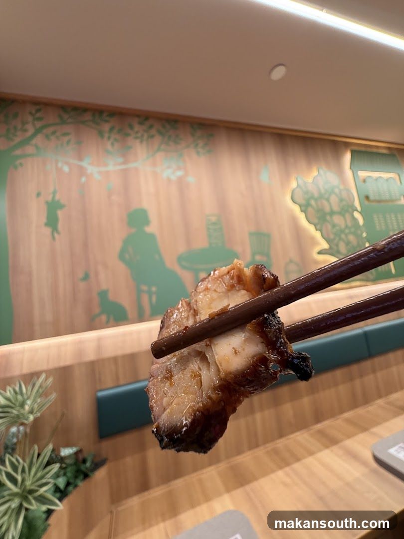 Roasted Meat with Chopsticks