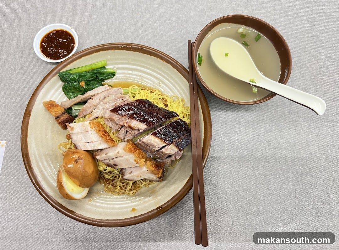 Duck Noodle Bowl with Soup