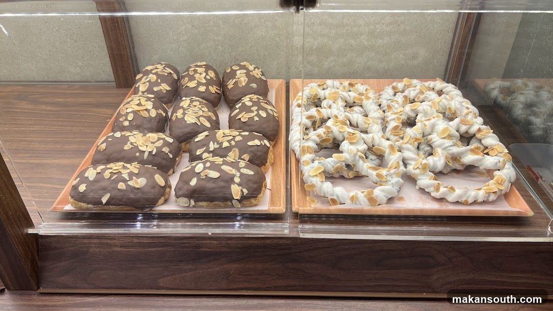 Almond Pastries Display