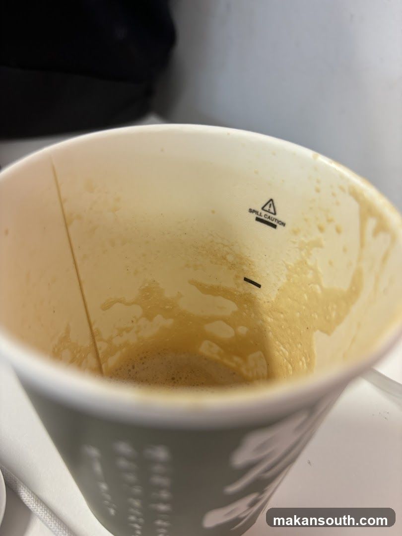 Empty Coffee Cup