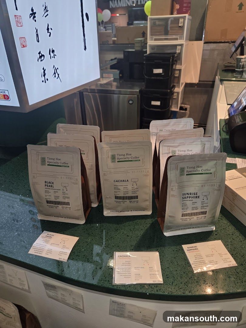 Tiong Hoe Specialty Coffee Product Display