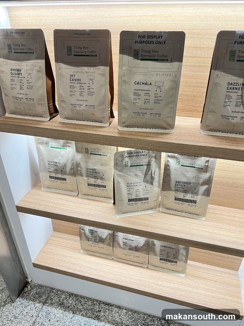 Tiong Hoe Specialty Coffee Display Shelf