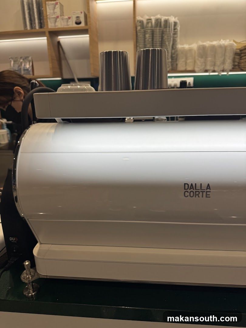 Dalla Corte Coffee Machine Interior View