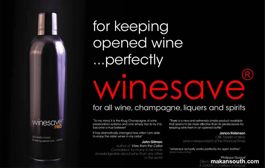 Winesave THE premium wine preserver