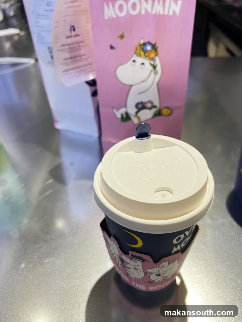 Moomin Coffee Cup and Bag