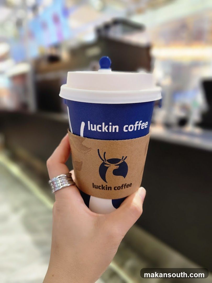 Luckin Coffee Cup