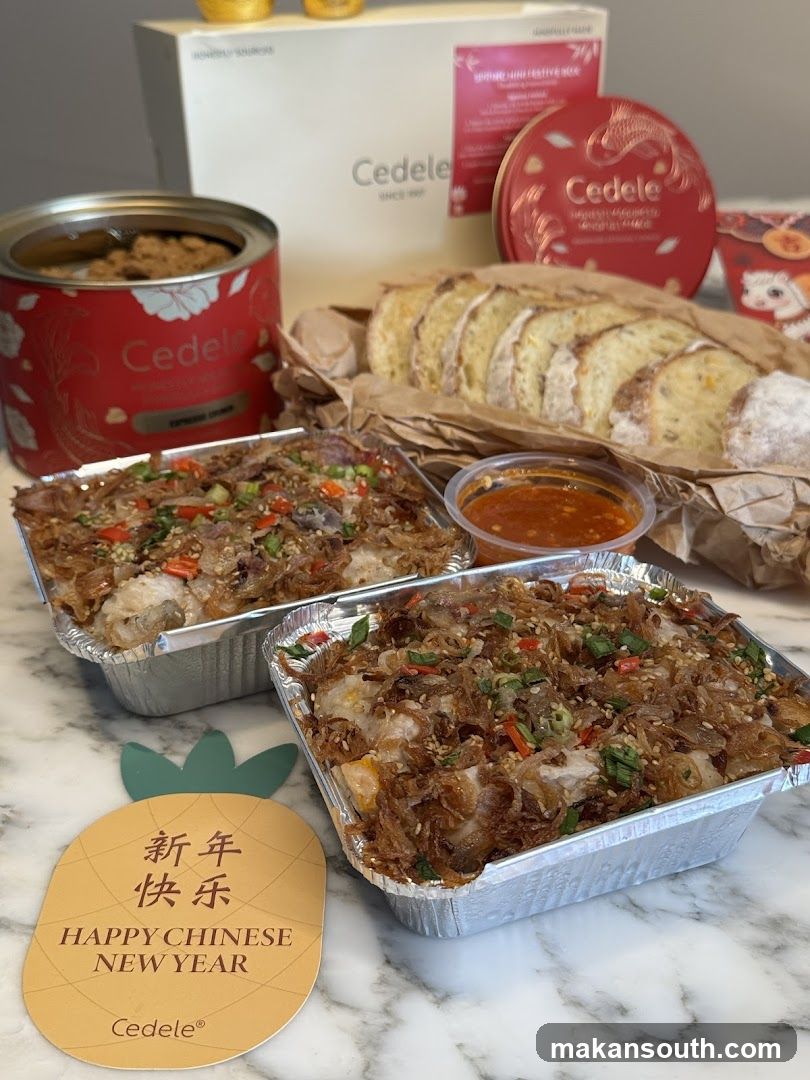 Cedele Food Products Display