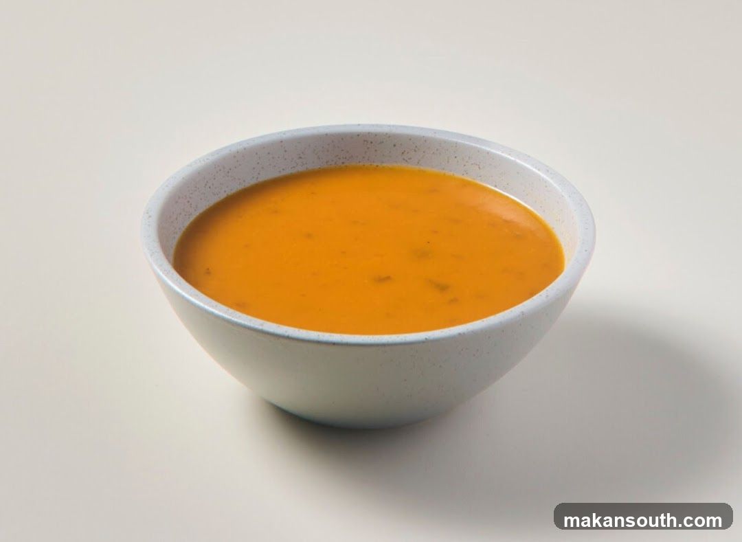 Bowl of Orange Soup