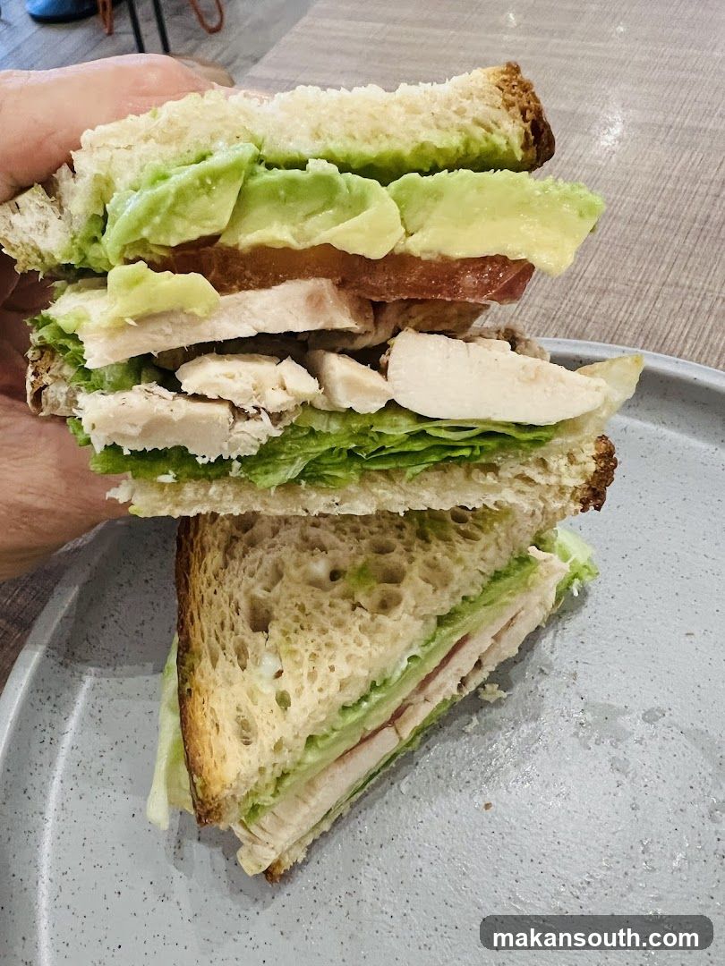 Avocado Chicken Sandwich