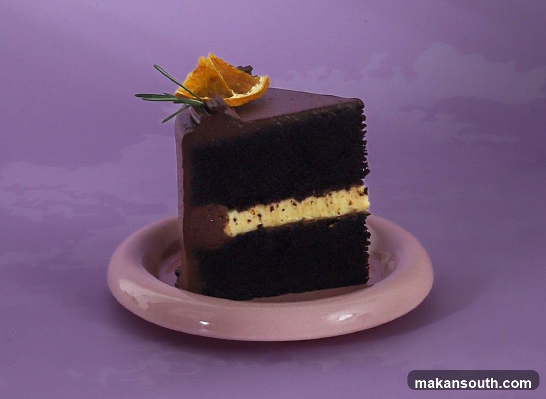 Chocolate Cake Slice