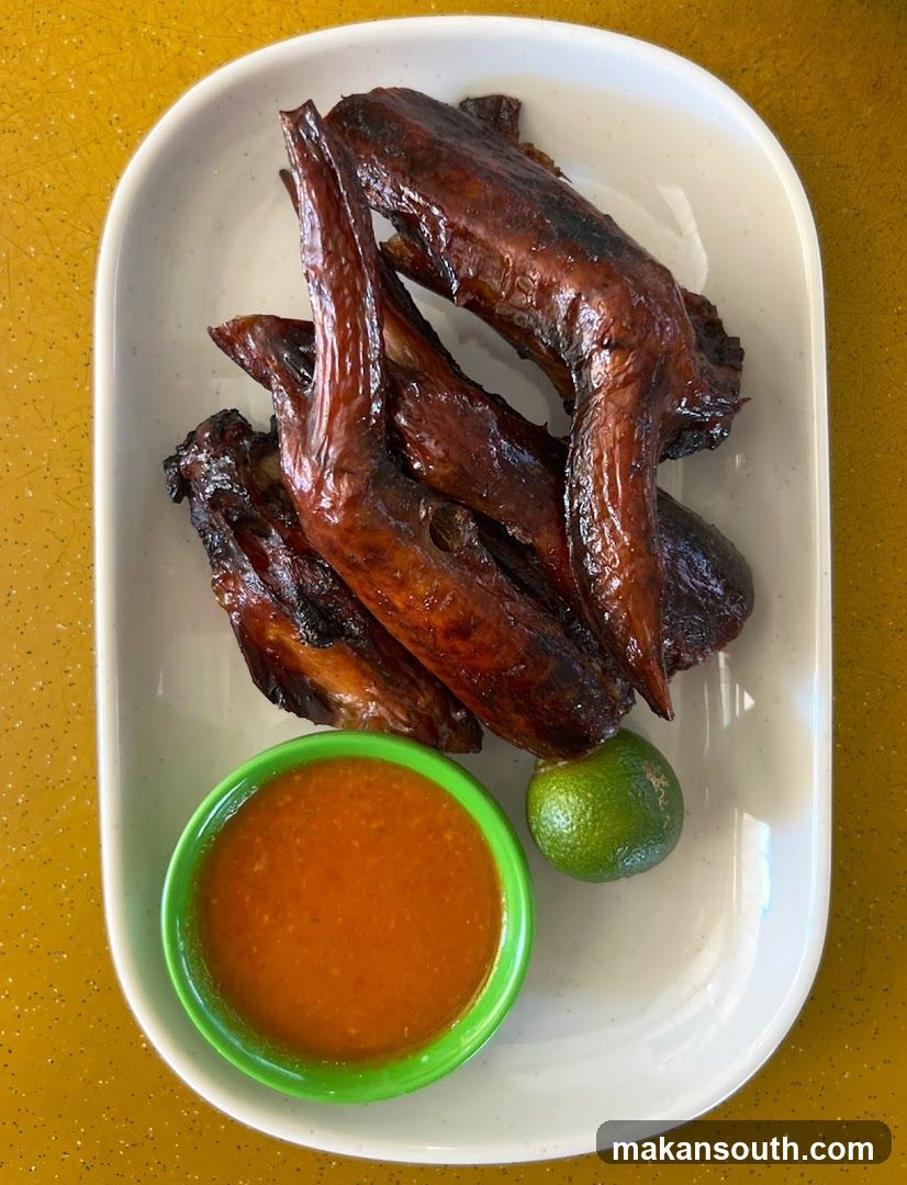 Roasted Chicken Wings with Sauce