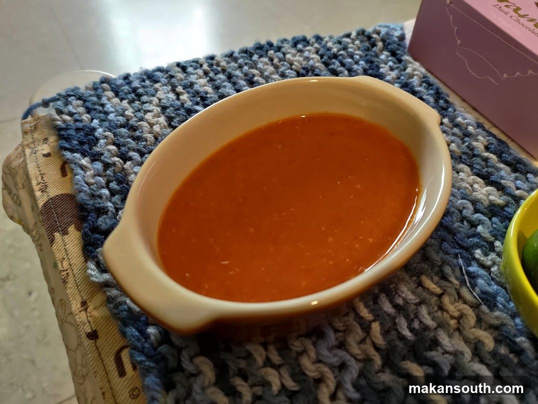 Dish of Orange Sauce