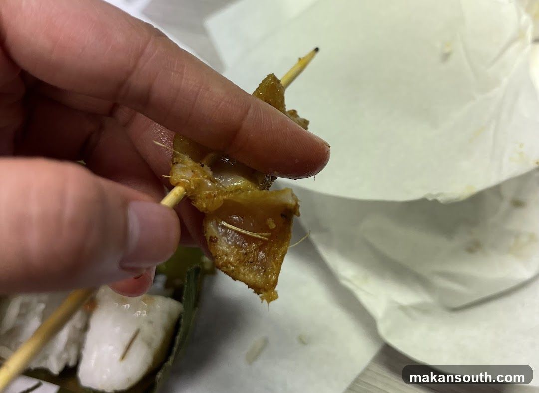Skewered Food Item