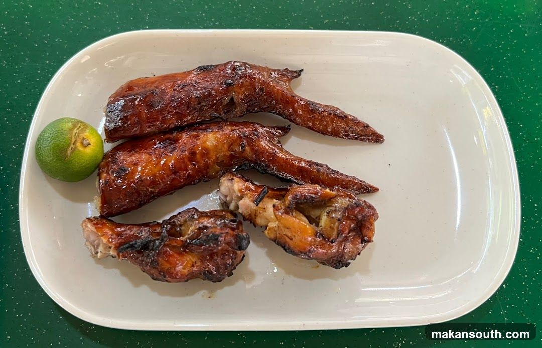 Grilled Chicken Wings with Lime