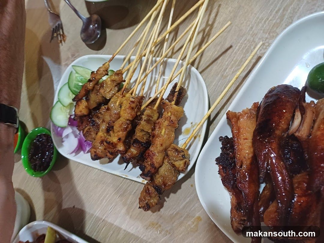 Grilled Skewers and Fried Chicken