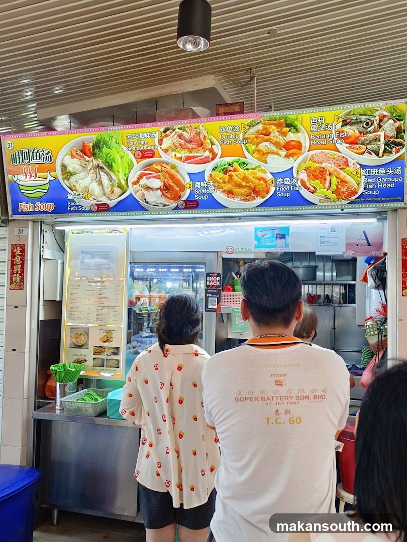 Food Stall Interior View
