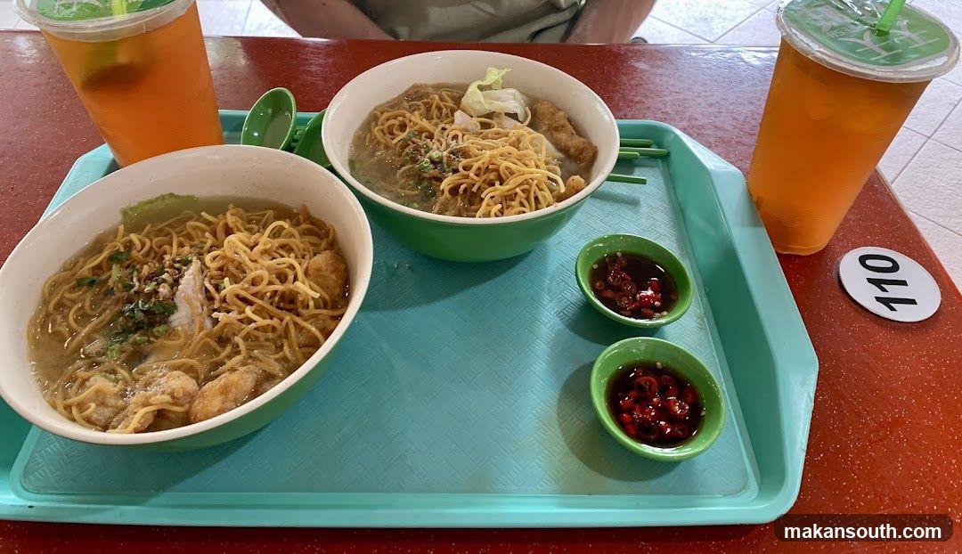 Noodle Meal on Tray