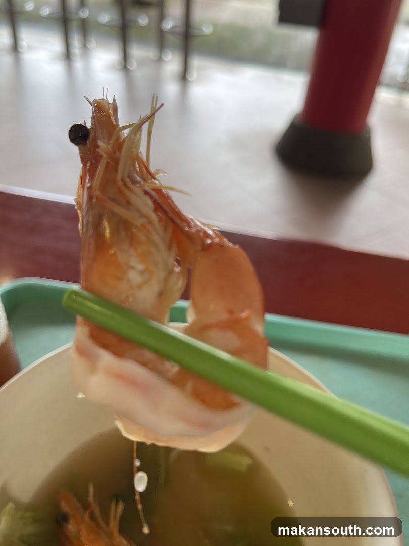 Shrimp in Soup
