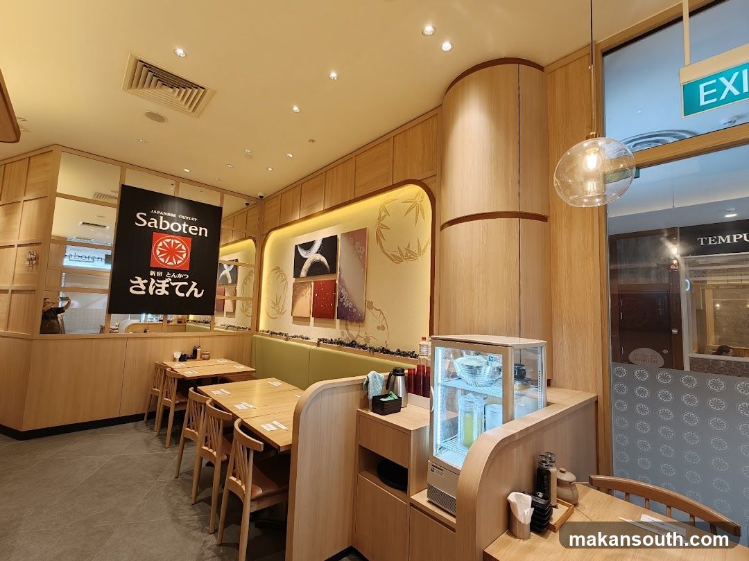 Saboten Restaurant Interior